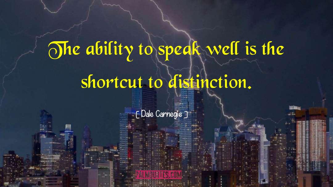 Ability To Speak quotes by Dale Carnegie