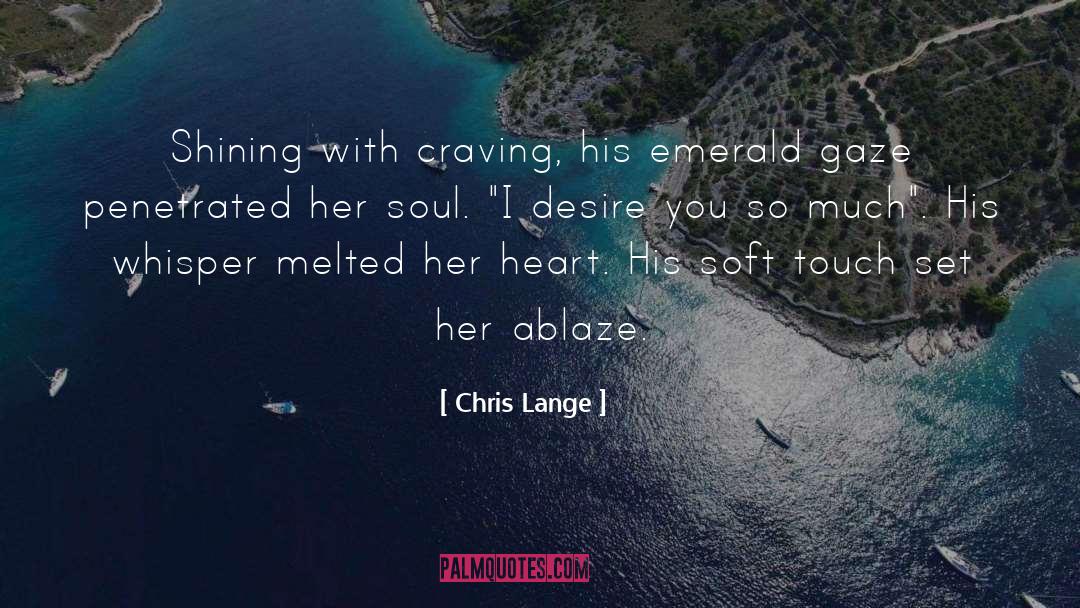 Ablaze quotes by Chris Lange