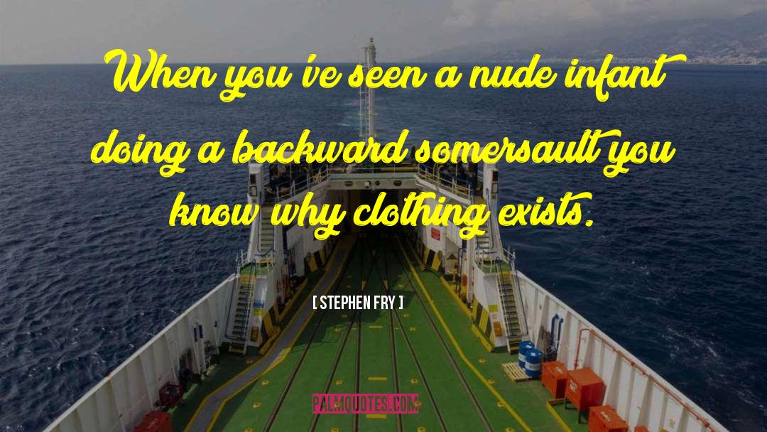 Ably Clothing quotes by Stephen Fry