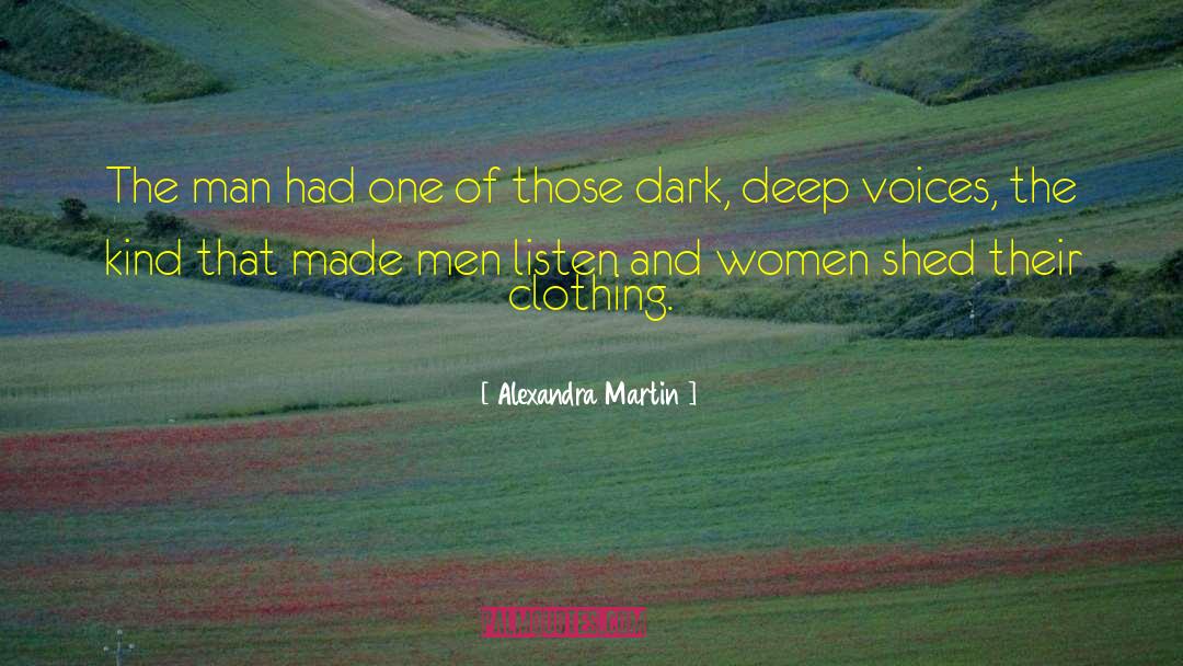 Ably Clothing quotes by Alexandra Martin