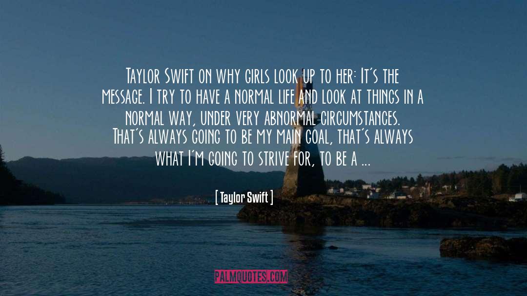 Abnormal quotes by Taylor Swift