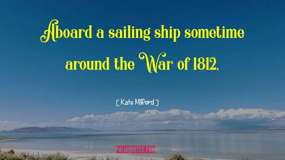 Aboard quotes by Kate Milford