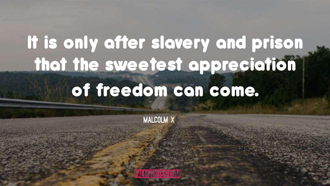 Abolition Of Slavery quotes by Malcolm X