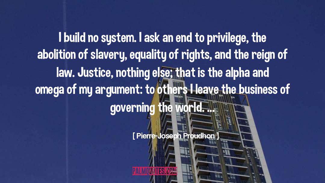 Abolition Of Slavery quotes by Pierre-Joseph Proudhon