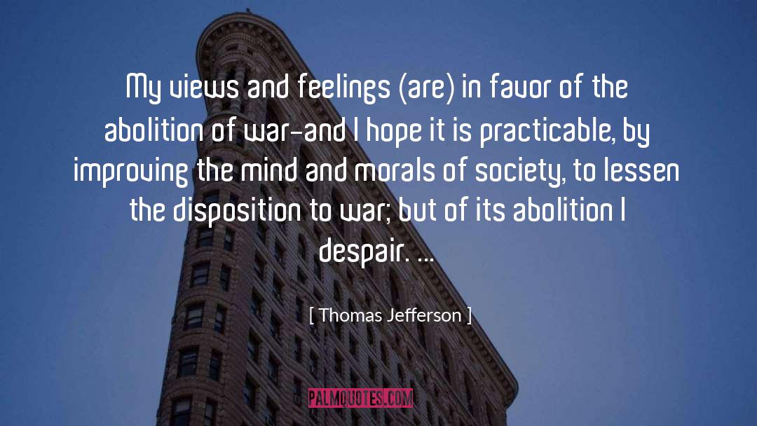 Abolition quotes by Thomas Jefferson