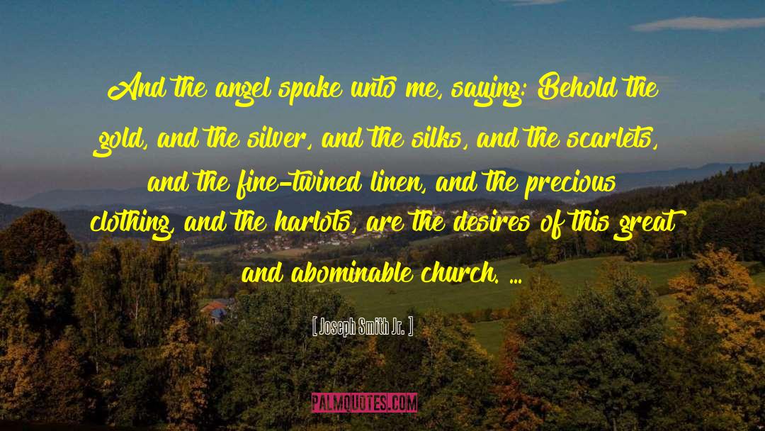 Abominable quotes by Joseph Smith Jr.