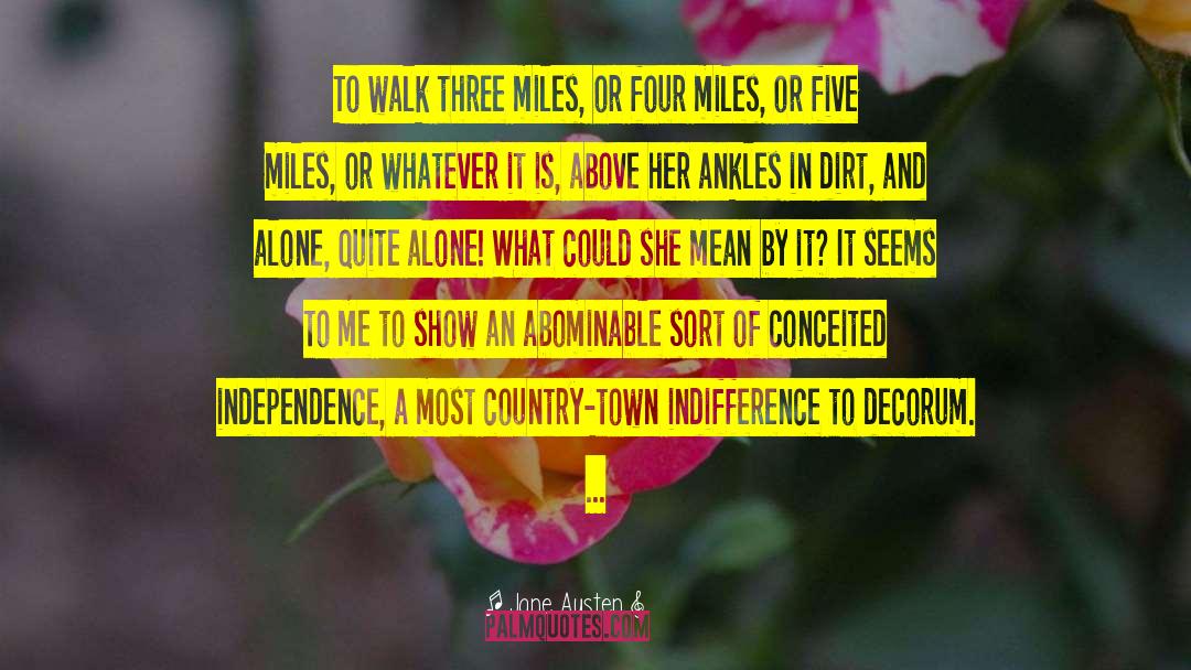 Abominable quotes by Jane Austen