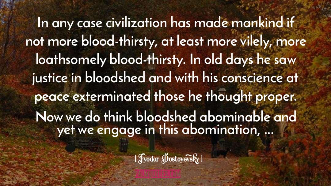 Abomination quotes by Fyodor Dostoyevsky
