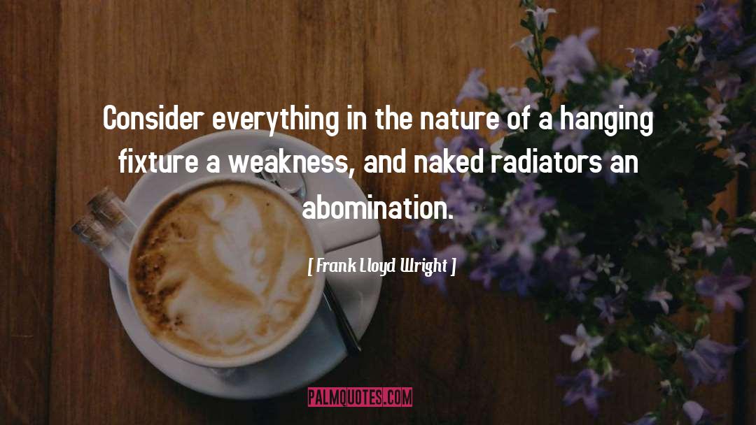 Abomination quotes by Frank Lloyd Wright