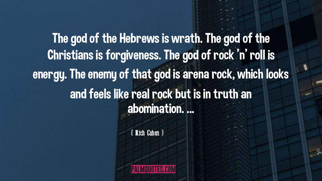Abomination quotes by Rich Cohen