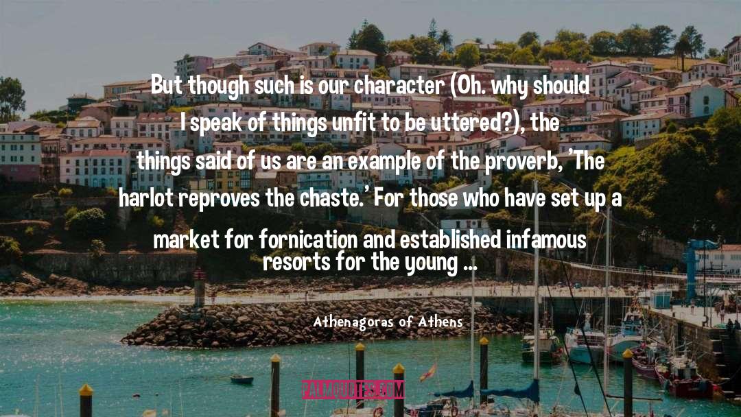 Abomination quotes by Athenagoras Of Athens