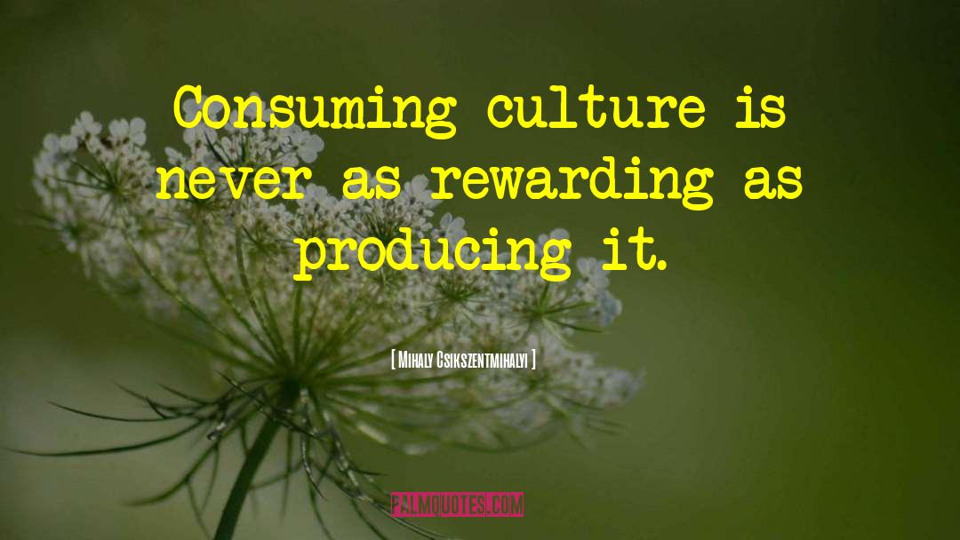 Aboriginal Culture quotes by Mihaly Csikszentmihalyi