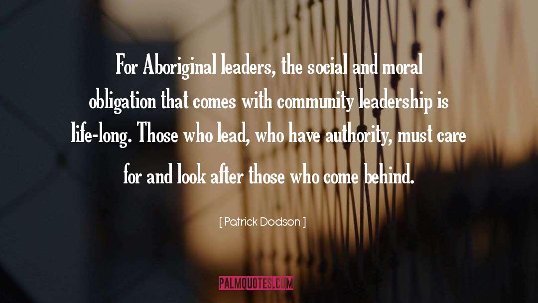 Aboriginal quotes by Patrick Dodson