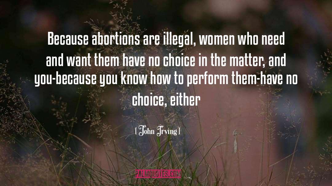 Abortion Facts quotes by John Irving