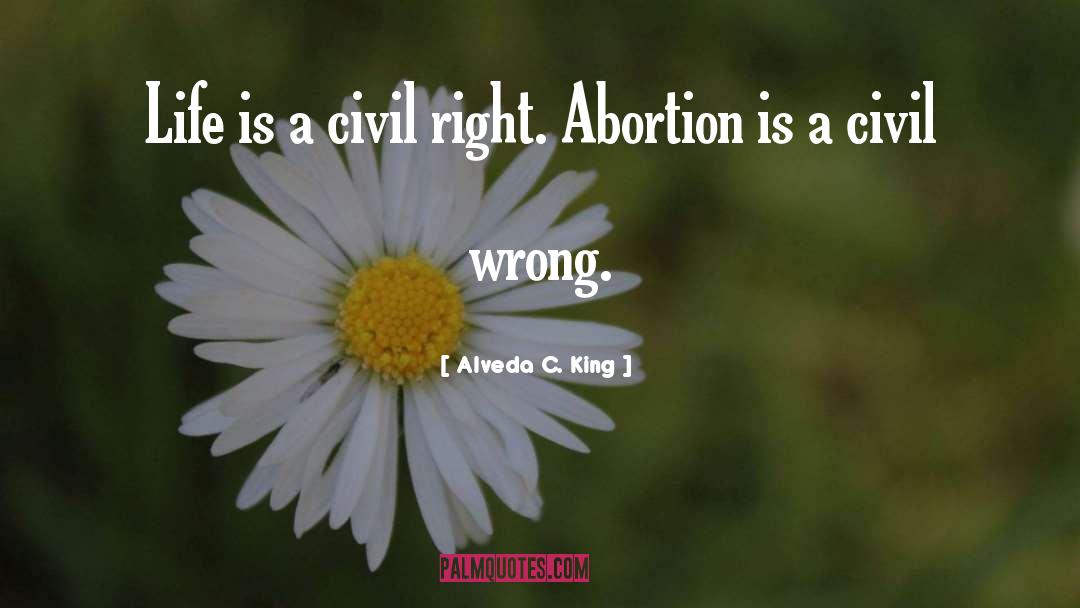 Abortion quotes by Alveda C. King