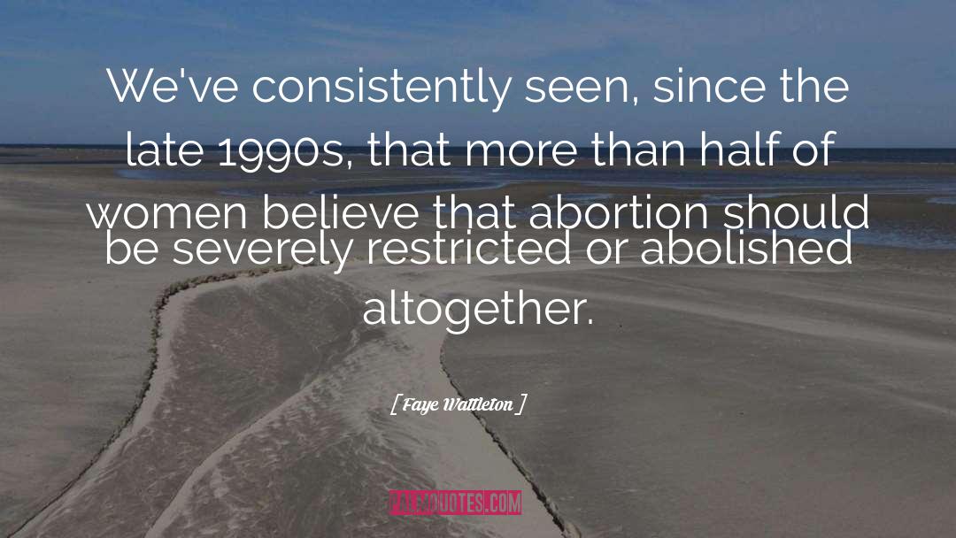 Abortion quotes by Faye Wattleton