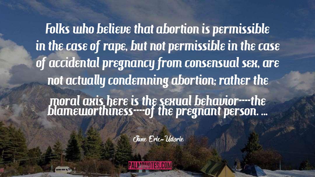 Abortion quotes by June Eric-Udorie
