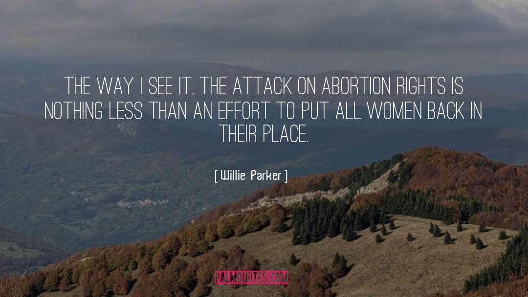 Abortion Rights quotes by Willie  Parker