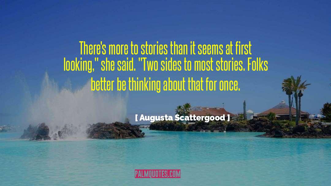 About Book quotes by Augusta Scattergood