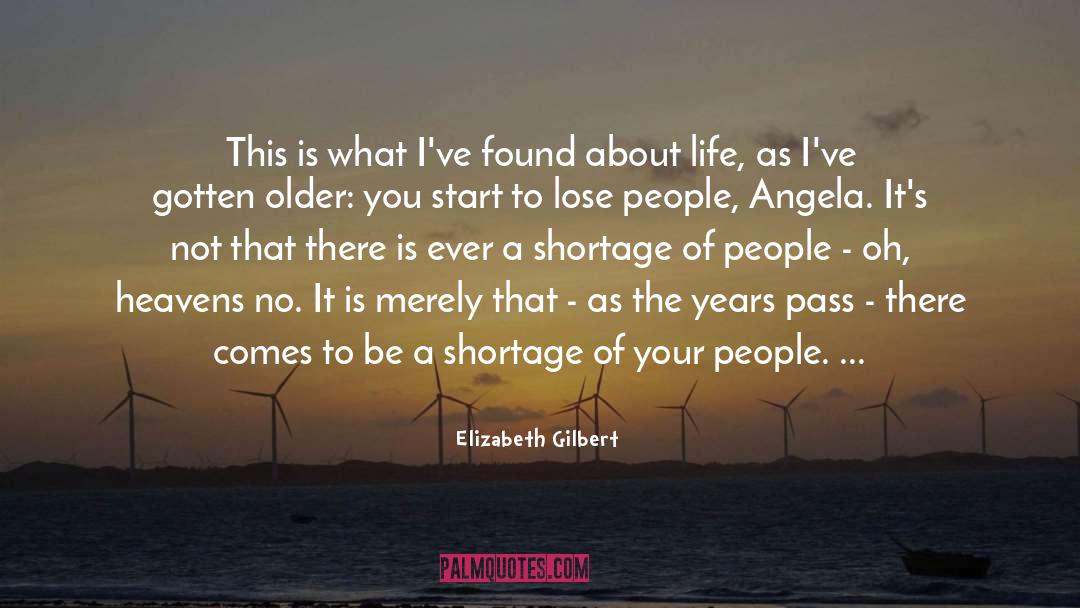 About Book quotes by Elizabeth Gilbert