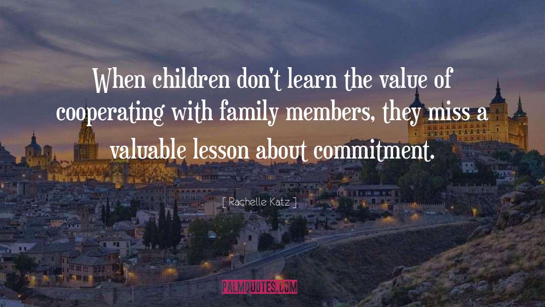 About Commitment quotes by Rachelle Katz