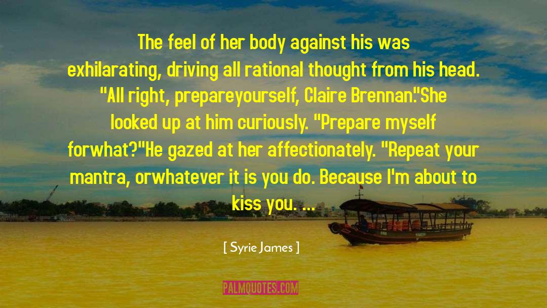 About Commitment quotes by Syrie James