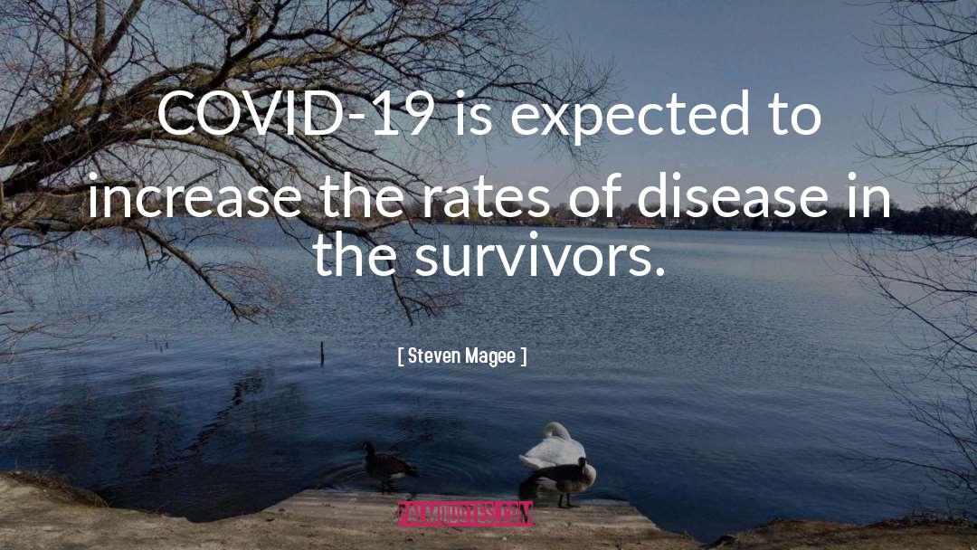 About Covid 19 quotes by Steven Magee