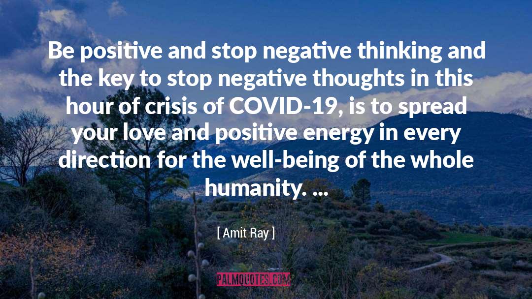 About Covid 19 quotes by Amit Ray