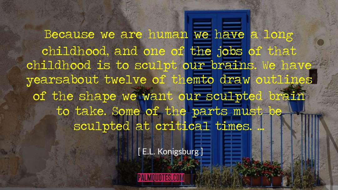 About Critical Poems quotes by E.L. Konigsburg