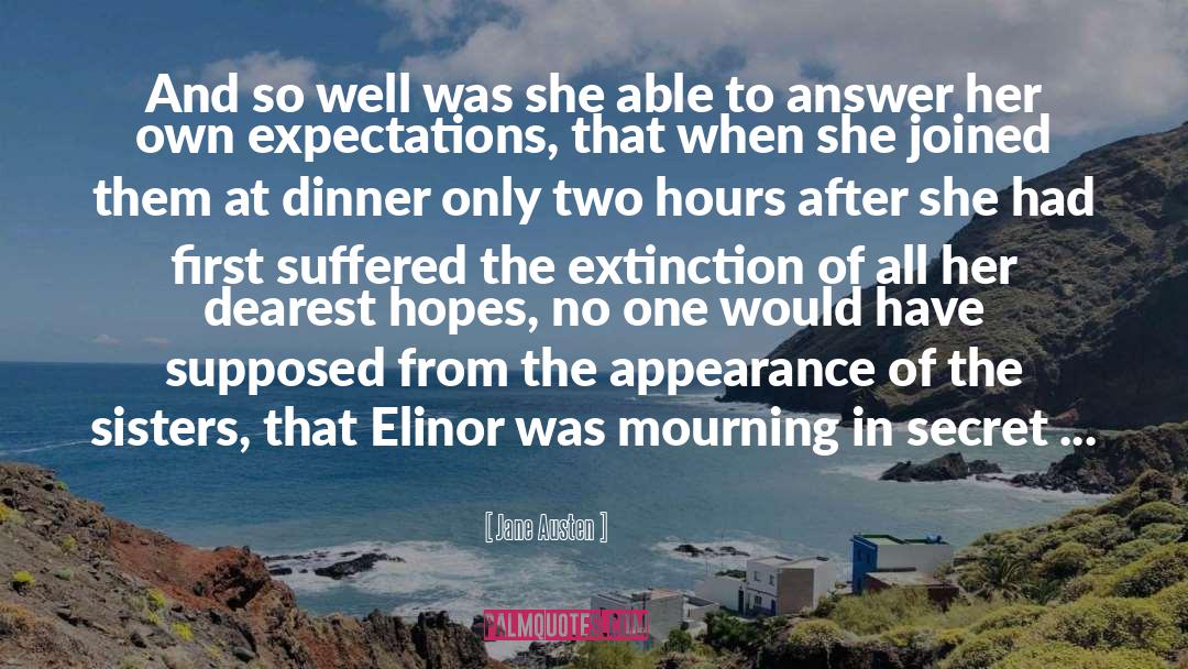 About Elinor quotes by Jane Austen