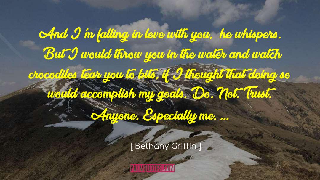 About Falling In Love quotes by Bethany Griffin