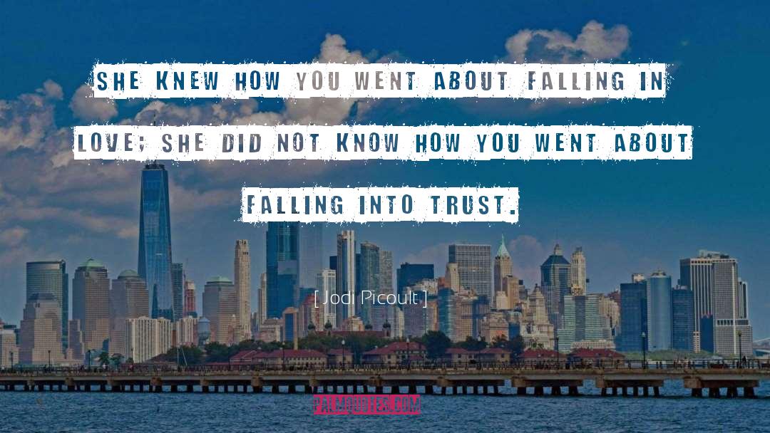 About Falling In Love quotes by Jodi Picoult