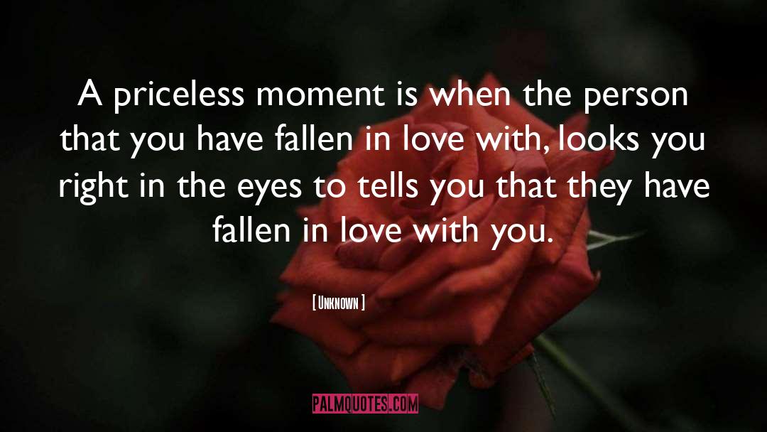 About Falling In Love quotes by Unknown