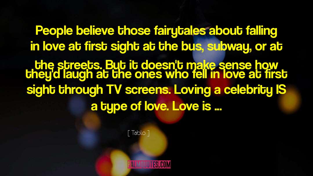 About Falling In Love quotes by Tablo