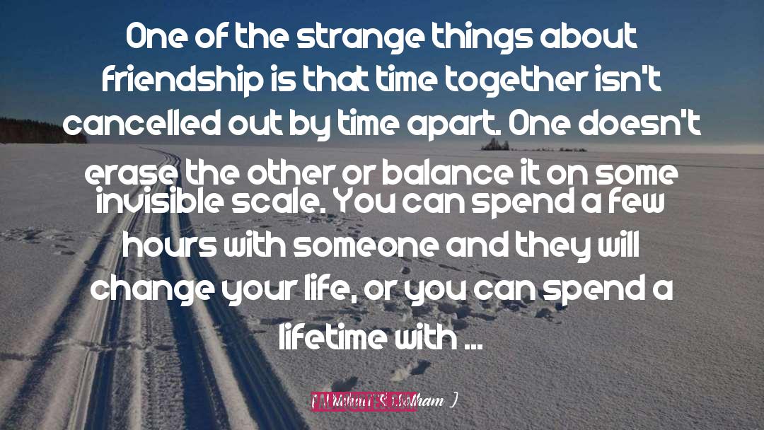 About Friendship quotes by Michael Robotham