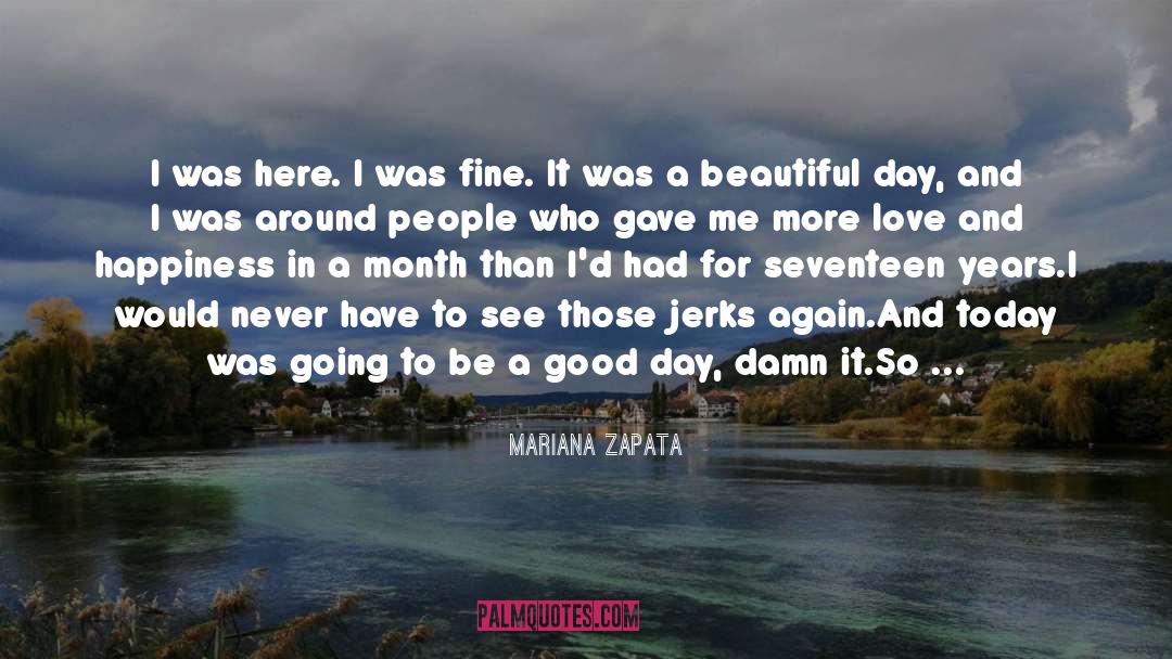 About Good Friend quotes by Mariana Zapata