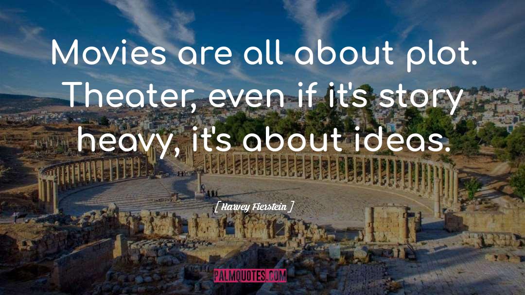 About Ideas quotes by Harvey Fierstein