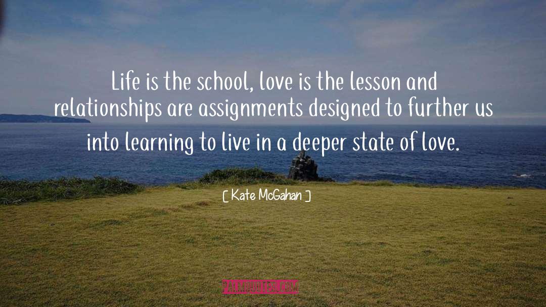 About Love quotes by Kate McGahan