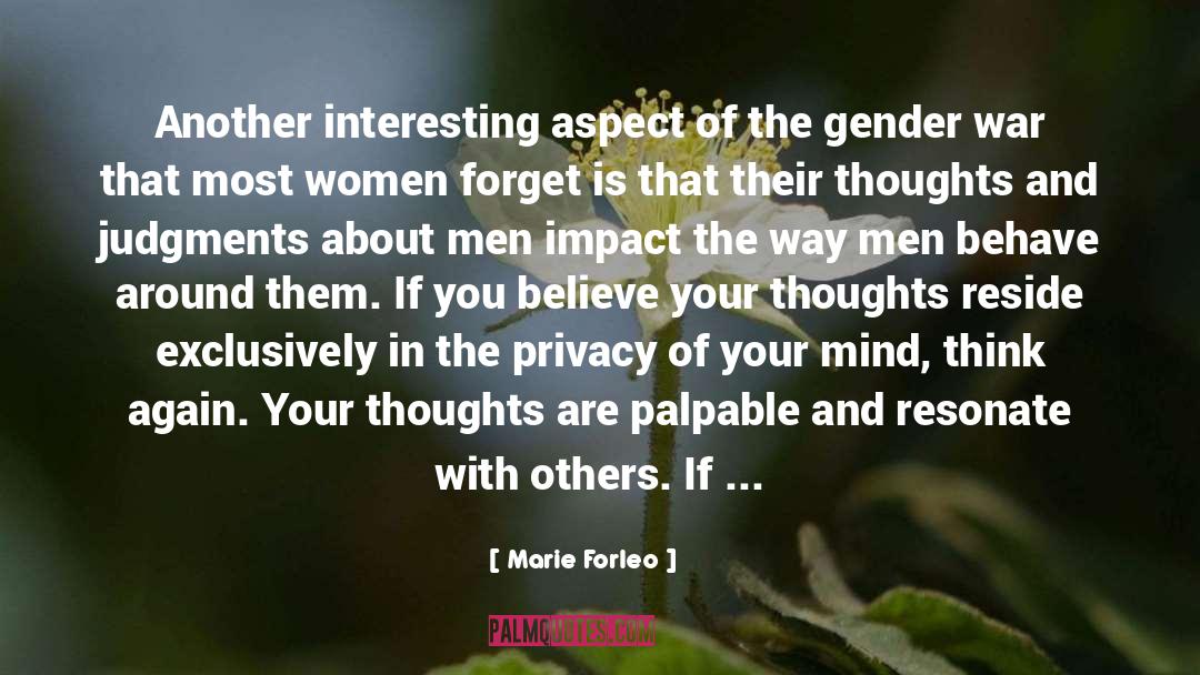 About Men quotes by Marie Forleo