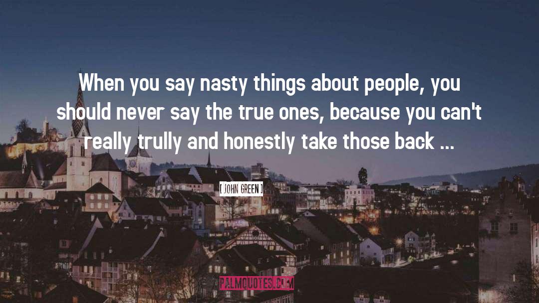 About People quotes by John Green