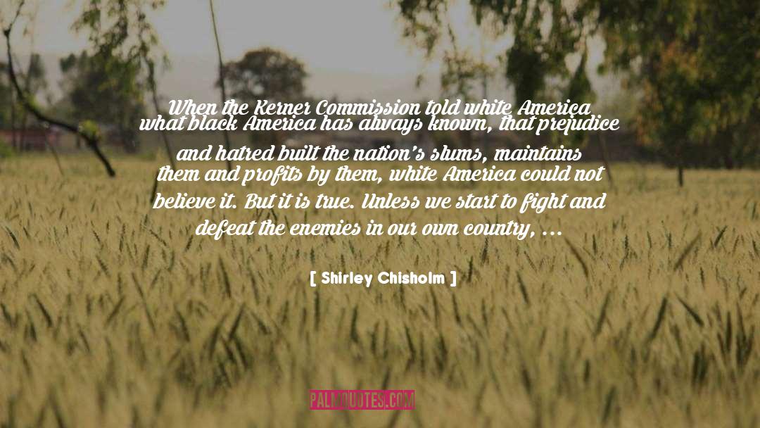 About Poverty quotes by Shirley Chisholm