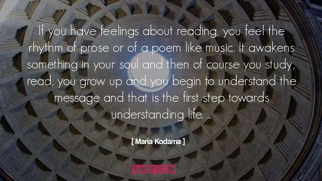 About Reading quotes by Maria Kodama