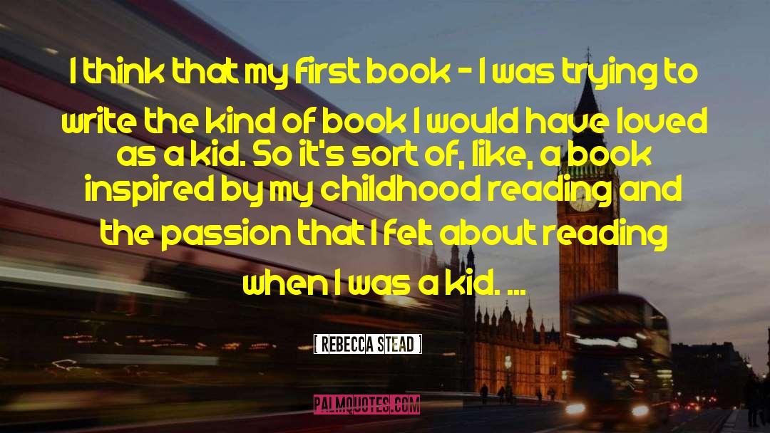 About Reading quotes by Rebecca Stead