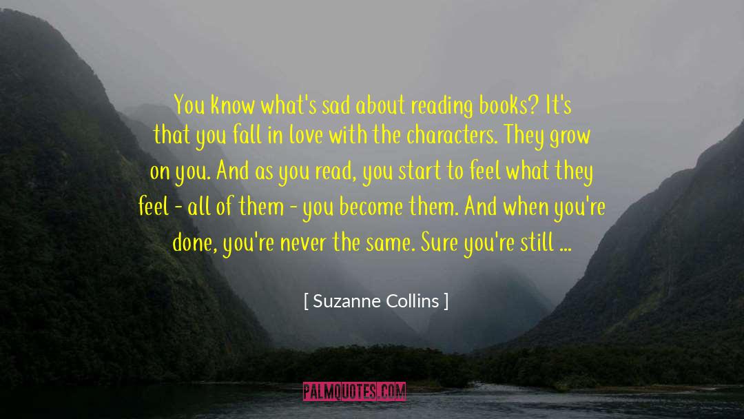 About Reading quotes by Suzanne Collins