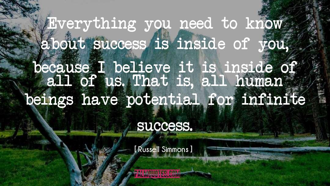 About Success quotes by Russell Simmons