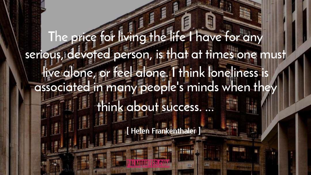 About Success quotes by Helen Frankenthaler