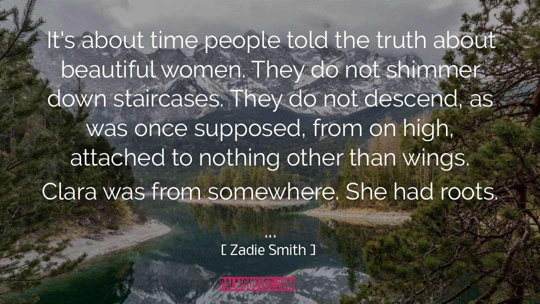 About Time quotes by Zadie Smith