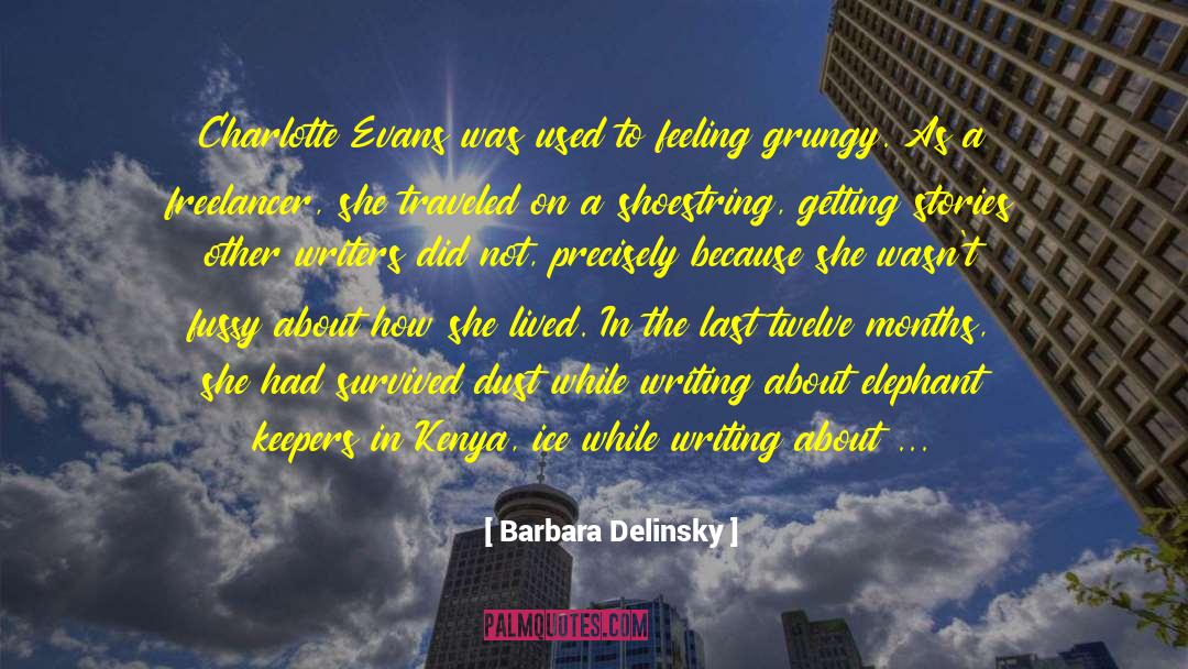 About Writing Poetry quotes by Barbara Delinsky