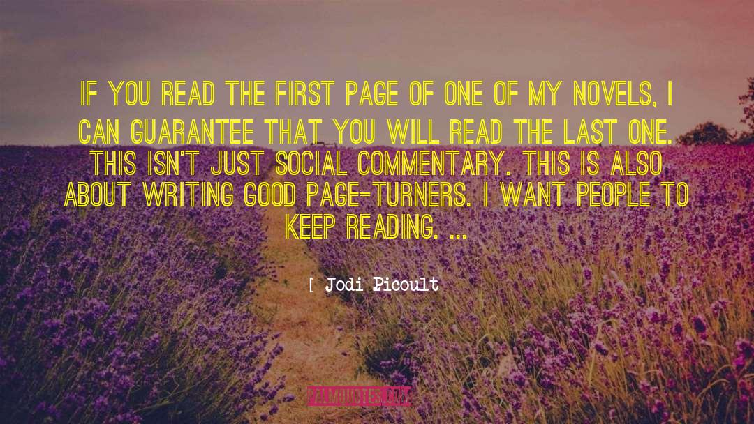 About Writing quotes by Jodi Picoult