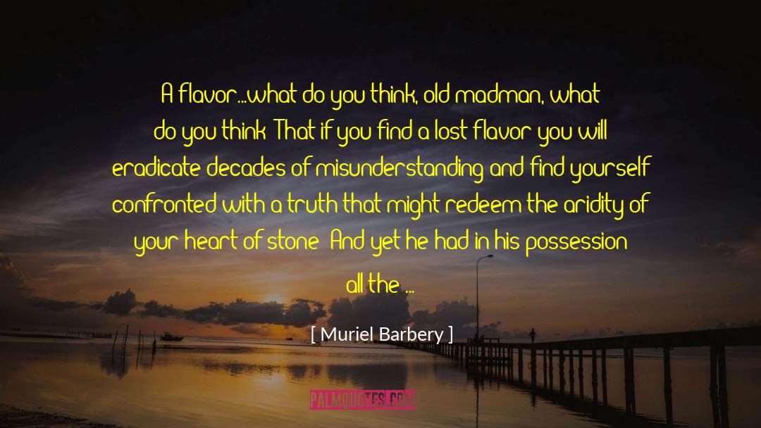 About Yourself Best quotes by Muriel Barbery